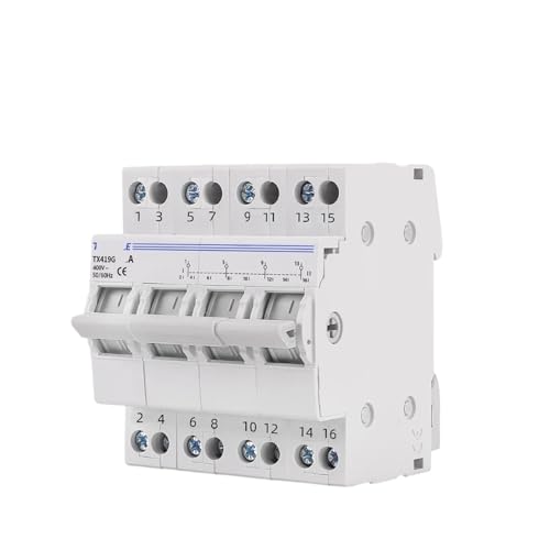 Commutateur d'isolement manuel 4P 40A pour sécuriser le basculement de source 230V 400V