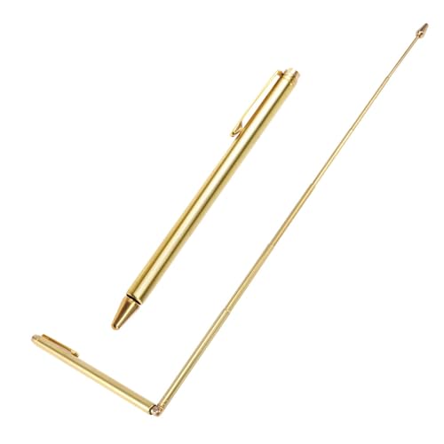 Ruitutedianzi 2PCS Dowsing Rods, Retractable Divining Rods, Portable Pen Shape L Rods, for Tools, Divining Water Etc.