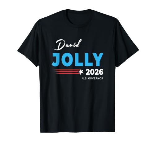 David Jolly for Florida Governor 2026 Democratic Campaign T-Shirt