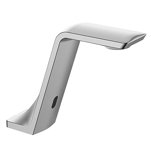 Grifo automático con sensor táctil y mezclador de agua caliente y fría para baño 3