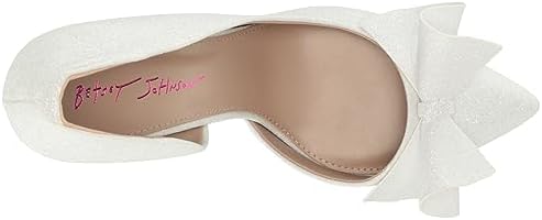 Betsey Johnson Women's Nobble Pump, Ivory, 10 | Image 4