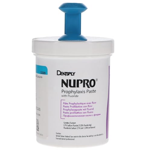 Dentsply 801122 Nupro Prophy Paste Medium Grit Mint with Fluoride 12 Oz Jar