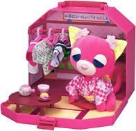 Amazon.co.jp: お茶犬すたいる おしゃれ堂 かばんのお家 サクラ : おもちゃ