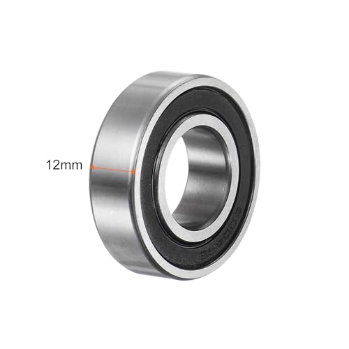 Rodamientos de bolas 6004-2RS de acero cromado ABEC3 Z3 para motores y poleas de 20mm 3