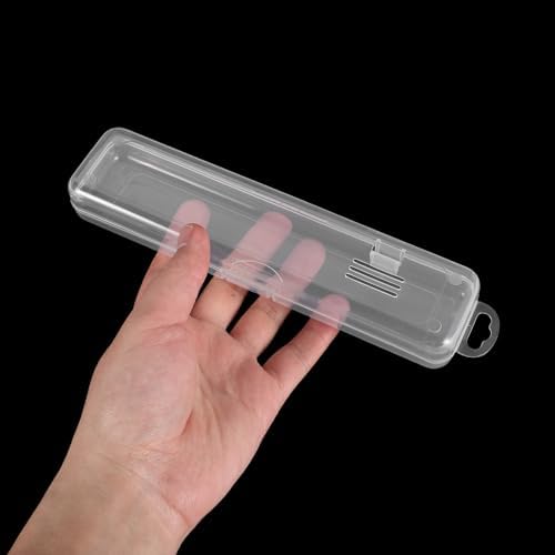 20pcs Tongue Scraper Travel Case Plastic Storage Box for Home Use - 3