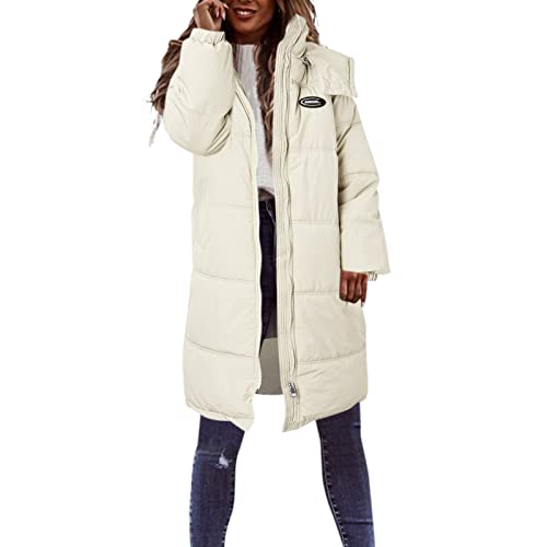 Manteau lâche à manches longues pour femme doudoune coton contre le froid taille L b