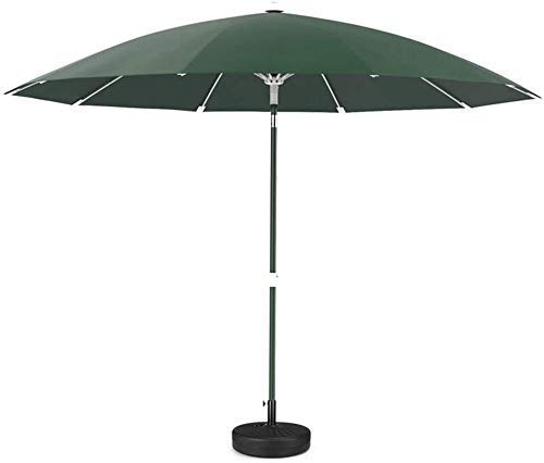Parasol exterior CLSDRZC impermeable y cortavientos con filtro UV para patio