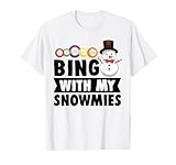 Lucky Bingo Snowmen Designs for Bingo Lover