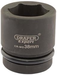 Draper 5118 Expert 38mm 1 Square Drive Hi-Torq 6 Point Impact Socket