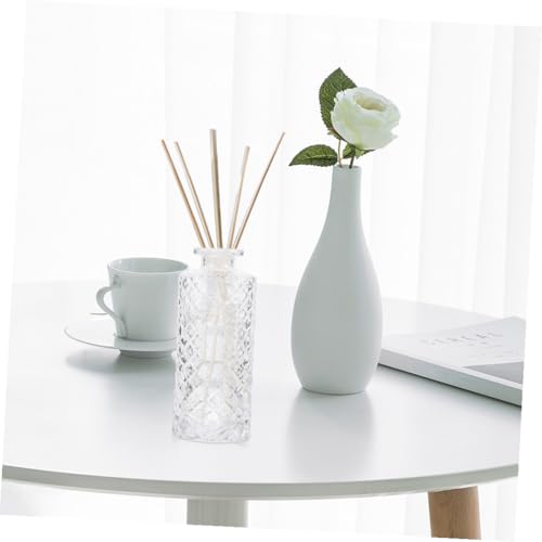 Botellas de Aromaterapia de Vidrio Transparente 4 pcs miniatura 4