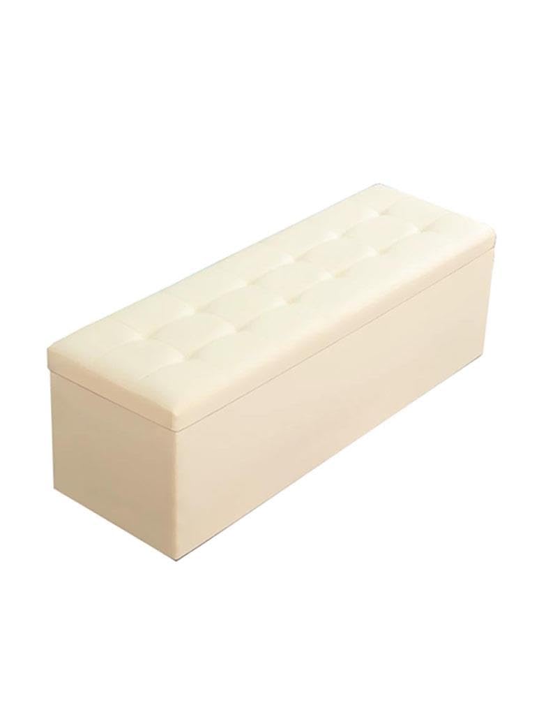 Banc De Rangement Bout De Lit avec Couvercle pour Chambre Couloir Salon