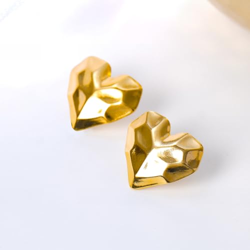 Image of Rubans Demi Fine Stainless Steel Stud Earrings Daily Gift for Women & Girls