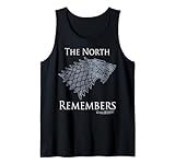 Game Of Thrones House Stark The North Remembers Direwolf Tank Top