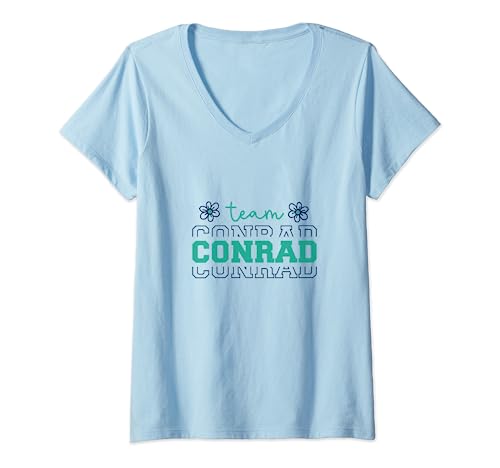 Summer Floral Team Conrad Camiseta Cuello V