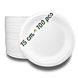 🌿 BIODEGRADABLE: Nuestros platos desechables provienen de 100% de fibra de caña de azúcar, un material, sostenible, renovable y biodegradable. Es una gran alternativa al papel o al plástico tradicional. Una vez usados se pueden tirar a la basura orgánica.