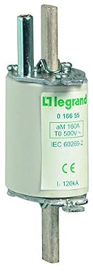 Legrand 016045 Type M Cartouche Industrielle à Couteau avec Voyant, 100A