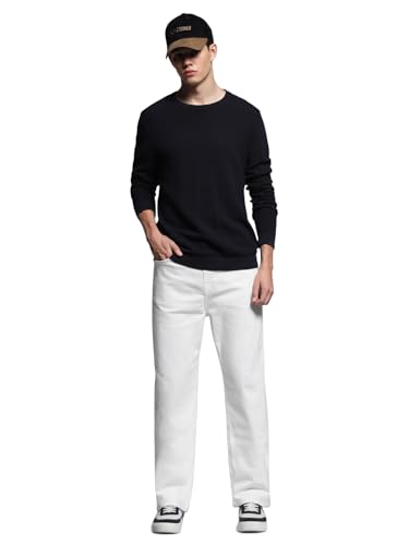 Image of Jack & Jones Men's Loose Fit Jeans | High Rise | Jeans for Men