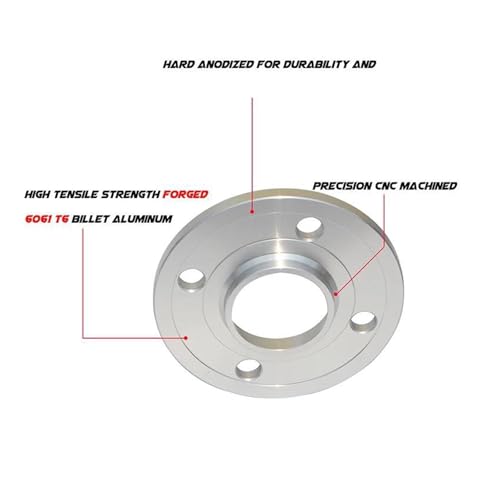 Placas de ajuste para Subaru para solucionar estabilidad con espaciador de rueda de 20 mm 4x100 4