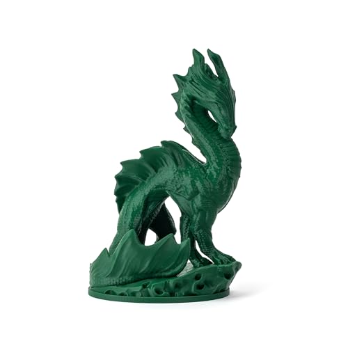 Image of Prusament 3D Printer Premium Filament PETG Emerald Green 1.75mm - 1kg Spool - High Precision ±0.02 mm - Low Stringing - Strong Layer Bond - No Tangling - Ideal for Beginners & Professionals