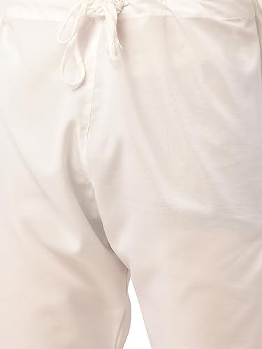 Image of Jompers Men's Embroidered Pure Cotton Kurta Pyjama Set.