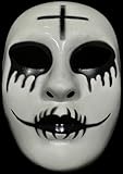 YASOKEZO The Purge Anarchy Cross Mask Horror Eradicate Killer Mask Halloween Party Scary Mask, QCMJ-009160001-C