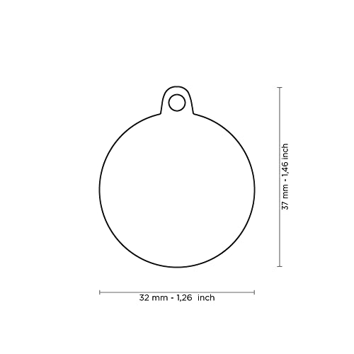 My Family Medaglietta per Cane Personalizzata, a