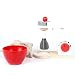 Cucina Giocattolo Frullatore in Legno Cucina Gioca Giocattolo Regali Educativi, Set Regalo Giocattolo Intellettuale per Bambini Perfetto Divertente E Colorato per Ragazze E Ragazzi