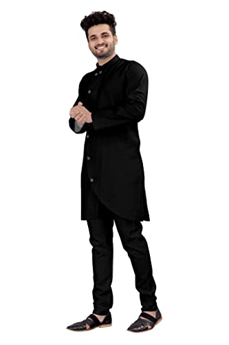 Image of Kurta pyjama for Mens In cross patten and classis colours
