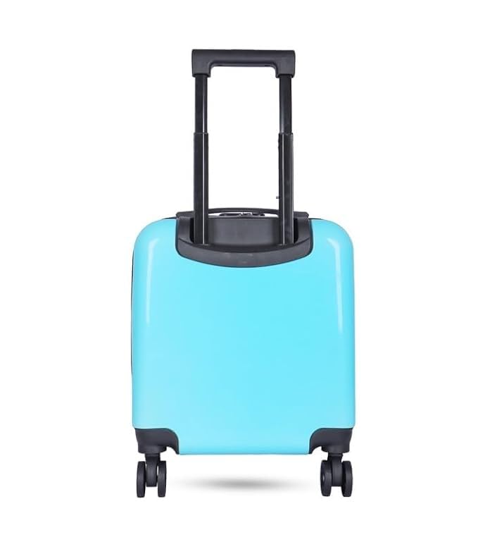 Image of Wise Guys Trolley Luggage Bag for Girls Kids Children Trolley Bag Lightweight Waterproof Suitcase Luggage Bag Compact 360 Wheel Cabin 18 Inch (Cutie Cat 5)