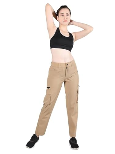 Image of CHKOKKO Women's Regular Fit low Rise Track Pant