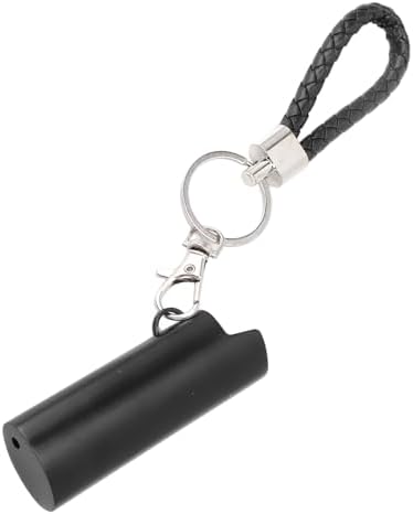 Retractable Lighter Holder Keychain, Multicolor Lighter Holder Classic Cover Single Clip Keychain with Clip Assorted Colors for Convenience