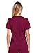 Cherokee Women's V-Neck Top, Wine, Medium
