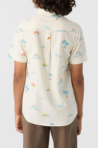 O'NEILL Boys Oasis Eco Short Sleeve Button-Up Shirt, Comfortable & Stylish - Perfect Casual Wear4