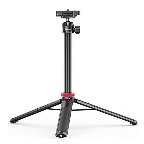 ULANZI MT-44 Tripé para Celular Extensível, 150cm com Clip 2 em 1 e Cabeça Esférica 360° para iPhone/Sony/Canon/DJI Osmo Action, Tripé de Viagem Leve