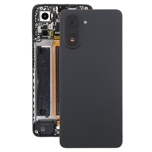 Coque arrière OnePlus Nord CE5 en plastique noir haute résistance découpe précise