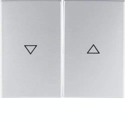 Tecla doble persiana K.5 aluminium pour interrupteur de volet roulant