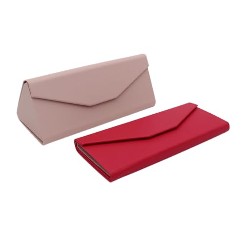 Image of Real Sic Glasses Case for Men and Women - Magnetic Folding Hard Shell Sunglass Holder - Inspired by Solid Color
