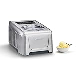 Cuisinart FreezeEase Pro – Sorbetière auto-refroidissante, 4 programmes, 14 fonctions, glace/sorbet/yaourt/gelato, prête en 40 min, maintien 90 min, 2 pales, 1,5L, pas de pré-refroidissement