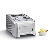 Cuisinart FreezeEase Pro – Selbstkühlende Eismaschine 4 Voreinstellungen | 14 Funktionen | Eiscreme, Sorbet, Frozen Yoghurt, Gelato Kein Vorkühlen nötig | Fertig in 40 Minuten | 90 Min Kühlhaltefunkt