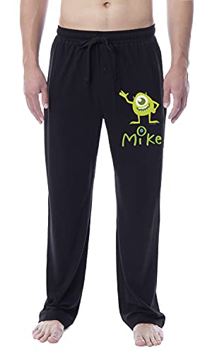 Disney Mens' Monsters, Inc. Movie Mike Wazowski Chibi Sleep Pajama Pants (X-Large)