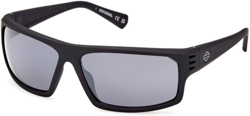 Harley-Davidson Sunglasses HD 0983 X 02D Matte Black/Smoke Polarized