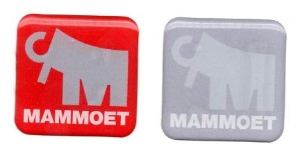 Mammoet 2 Sticker Bundle. Hardhat/Decals. Great for the Roughneck, Oil Worker, Construction Worker. Looks great on a Helmet, Lunchbox, or Toolbox.