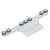 Edge Banding Machine Auxiliary Wheel,24.8cm Length Universal Edge Bander Narrow Plate Auxiliary Feeding Wheel