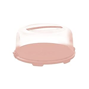 Rotho Fresh Tortenbutler Rosa Transparent
