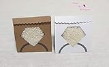  Arroz para bodas. 50 cajas/sacos de papel para presentar el arroz en las bodas