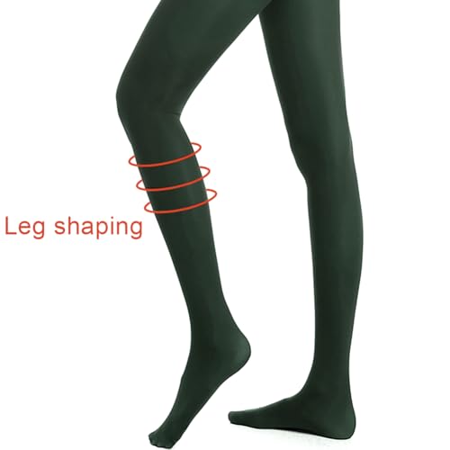 Image of Womens 40 Den Opaque Control Top Tights, High Waist Pantyhose