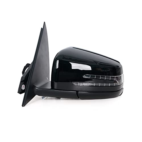 �h�A�~���[�ꎮ �ɓK������W212 E250 E300 �ɓK������E350 E400 E550 E63 �ɓK������AMG 2010-2015 2016 �J�[�A�N�Z�T���[�T�C�h�o�b�N�~���[�A�Z���u��(1PC Left Black)