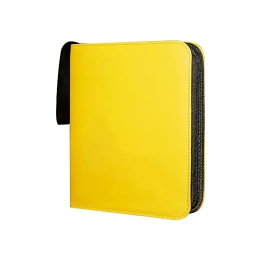 Hozzi 4-Pocket Trading Card Binder Compatible with Pokemon Cards, Fits 400 Cards with 50 Removable Sleeves, Basketball Baseball Card Collector Album Holder, Toys Gifts for Kids