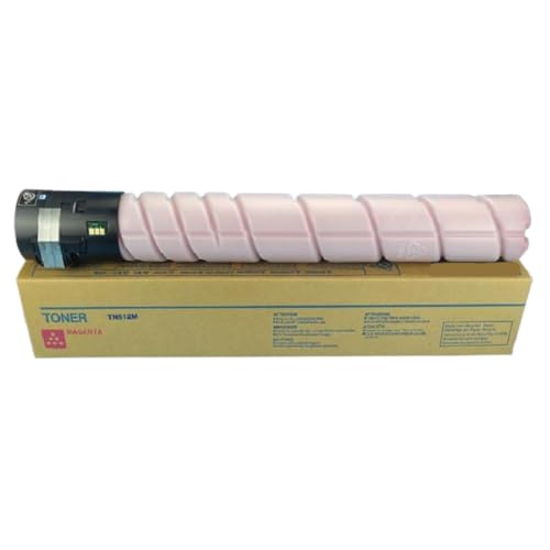 Cartouche toner TN512 compatible imprimante laser C454 C554 lot de 4 M consommable de rechange magenta