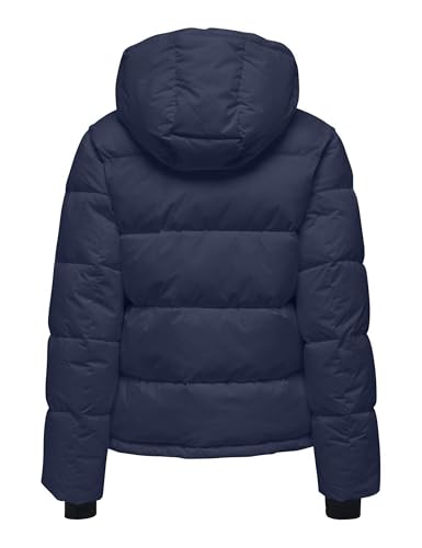 ONLY Damen ONLANN Premium Puffer JKT Regular OTW Steppjacke, Blau, M